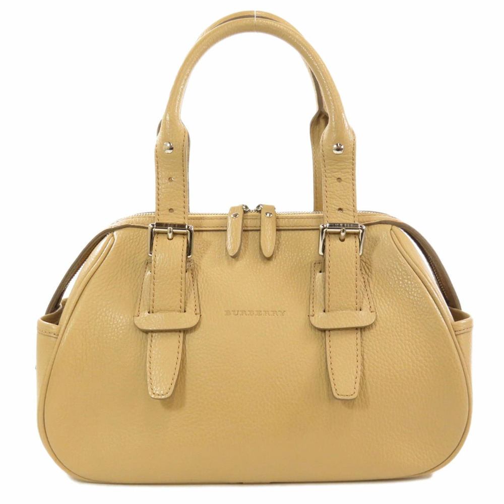 Burberry logo embossed leather handbag - Picture 11 of 11